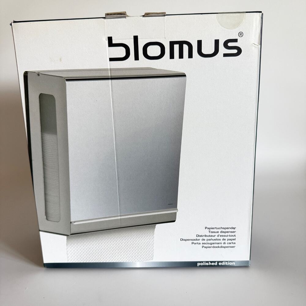 Blomus Duo Paper Towel Dispenser, Polished Nexio - 66666
